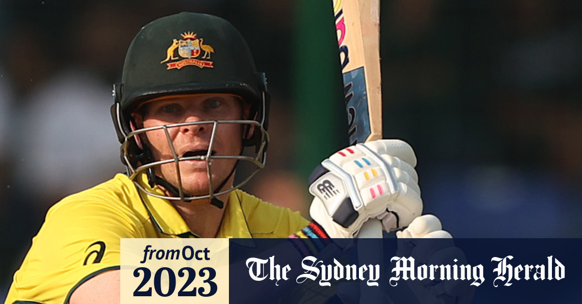 Cricket World Cup 2023 Australian batsman Steve Smith shocked to drop